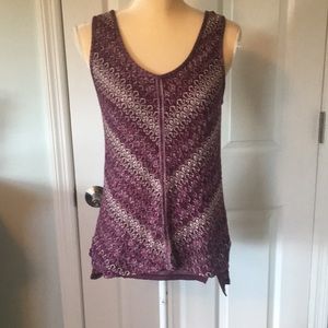 NWOT: WHBM Sleeveless Knit Top
